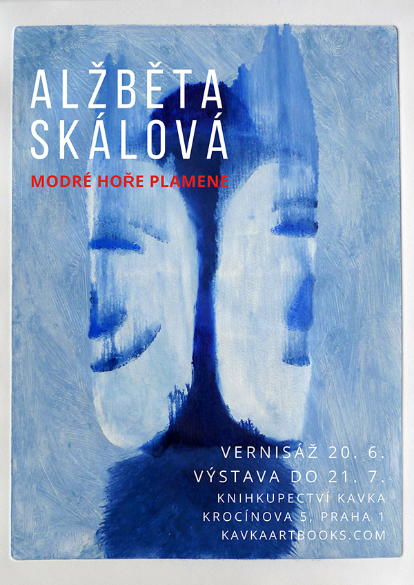 Albta Sklov -  MODR HOE PLAMENE (vernis)