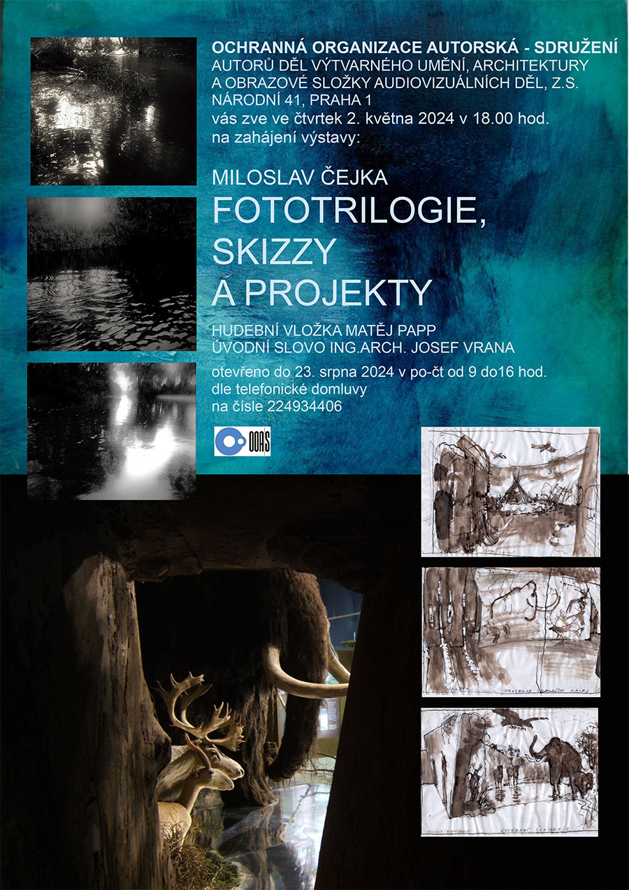 Miloslav ejka  FOTOTRILOGIE, skizzy  a projekty